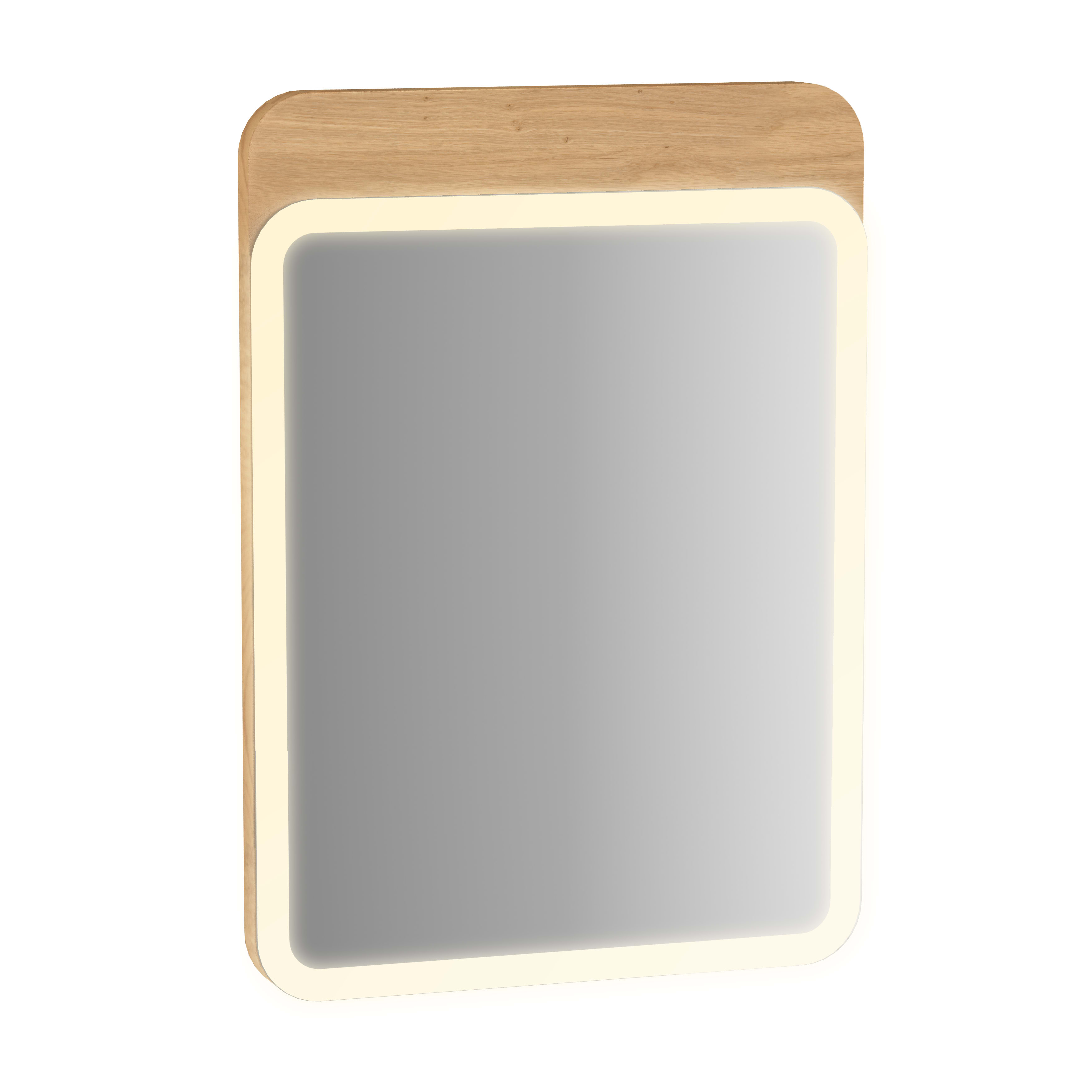 Sento Mirror - 50 cm - Light oak