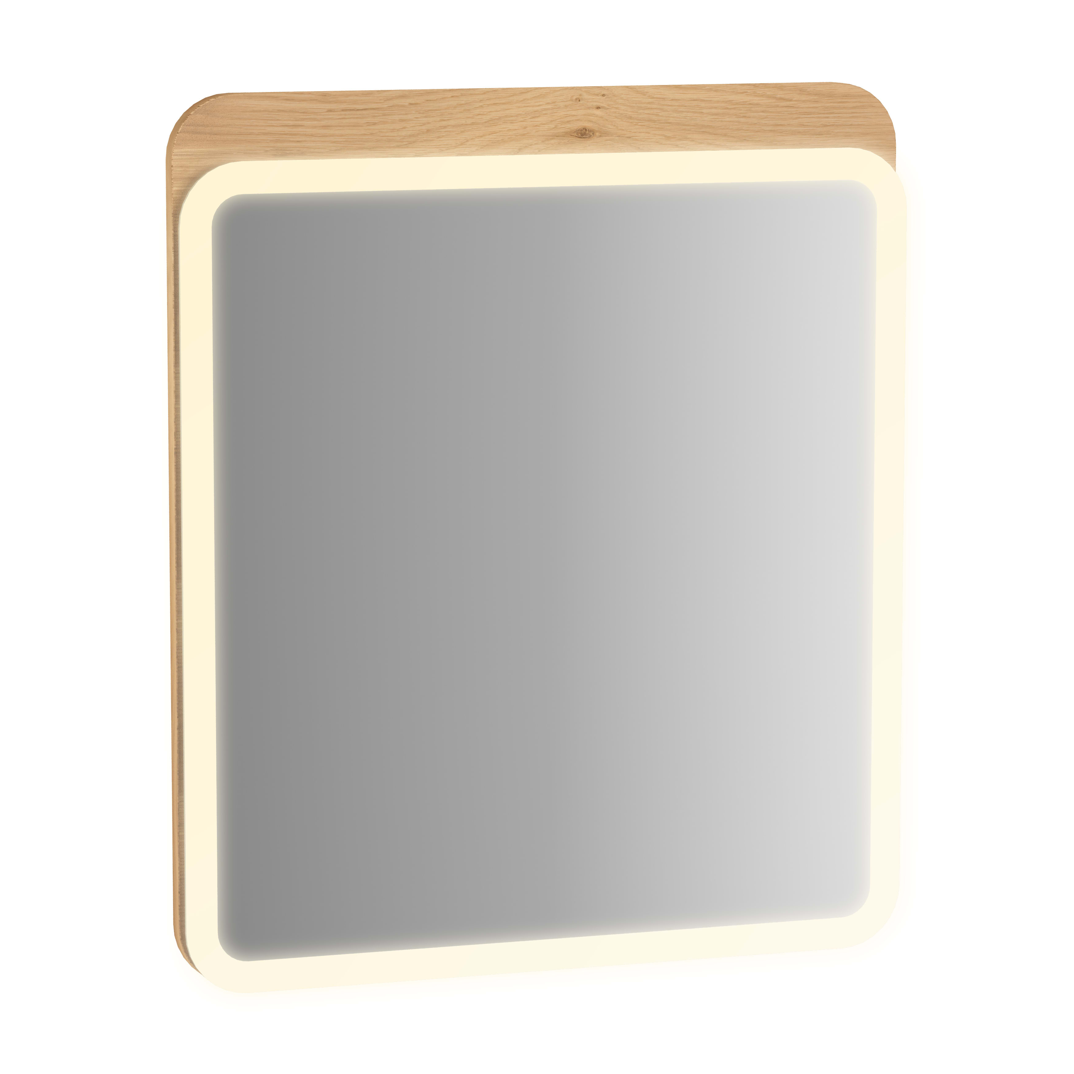 Sento Mirror - 60 cm - Light oak
