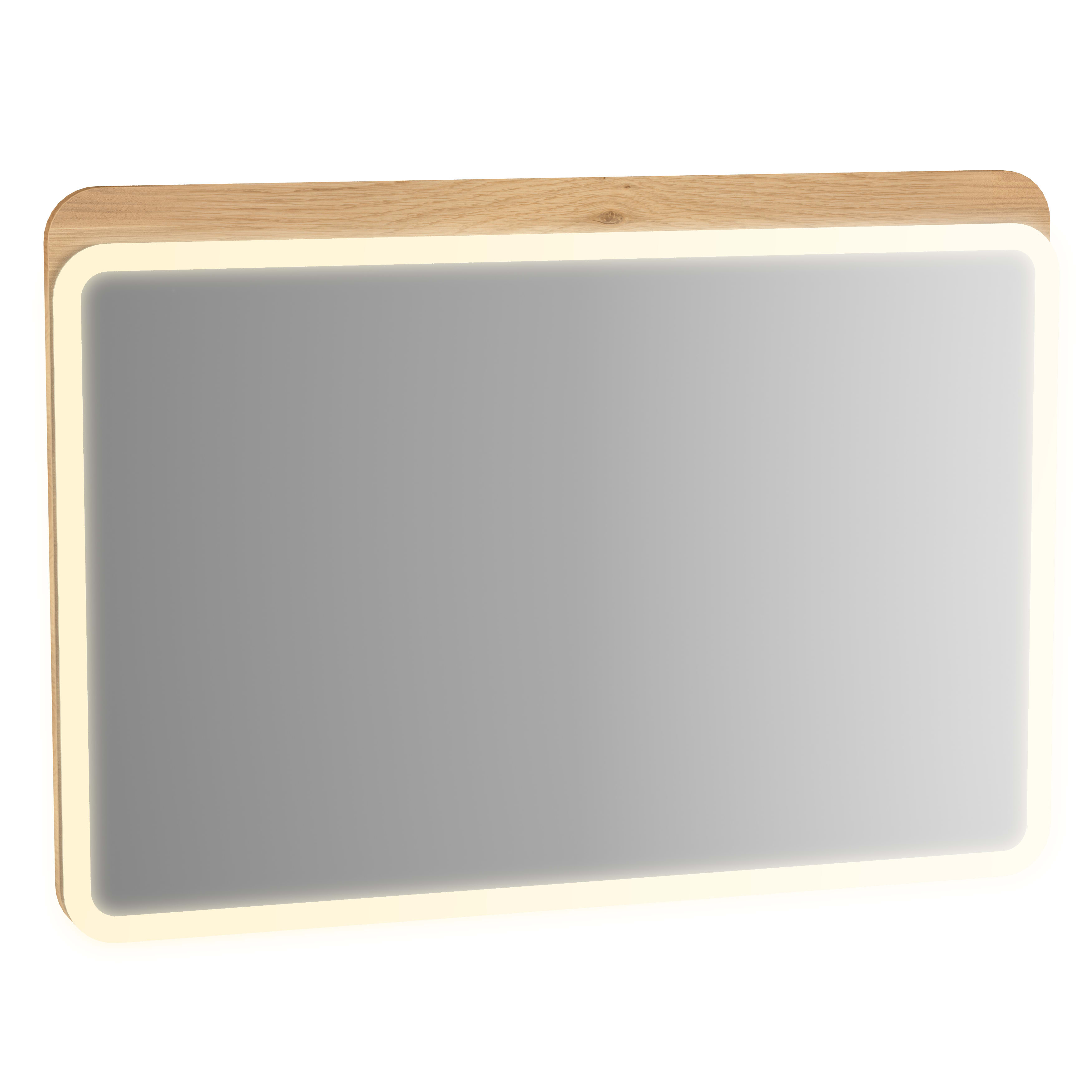 Sento Mirror - 100 cm - Light oak