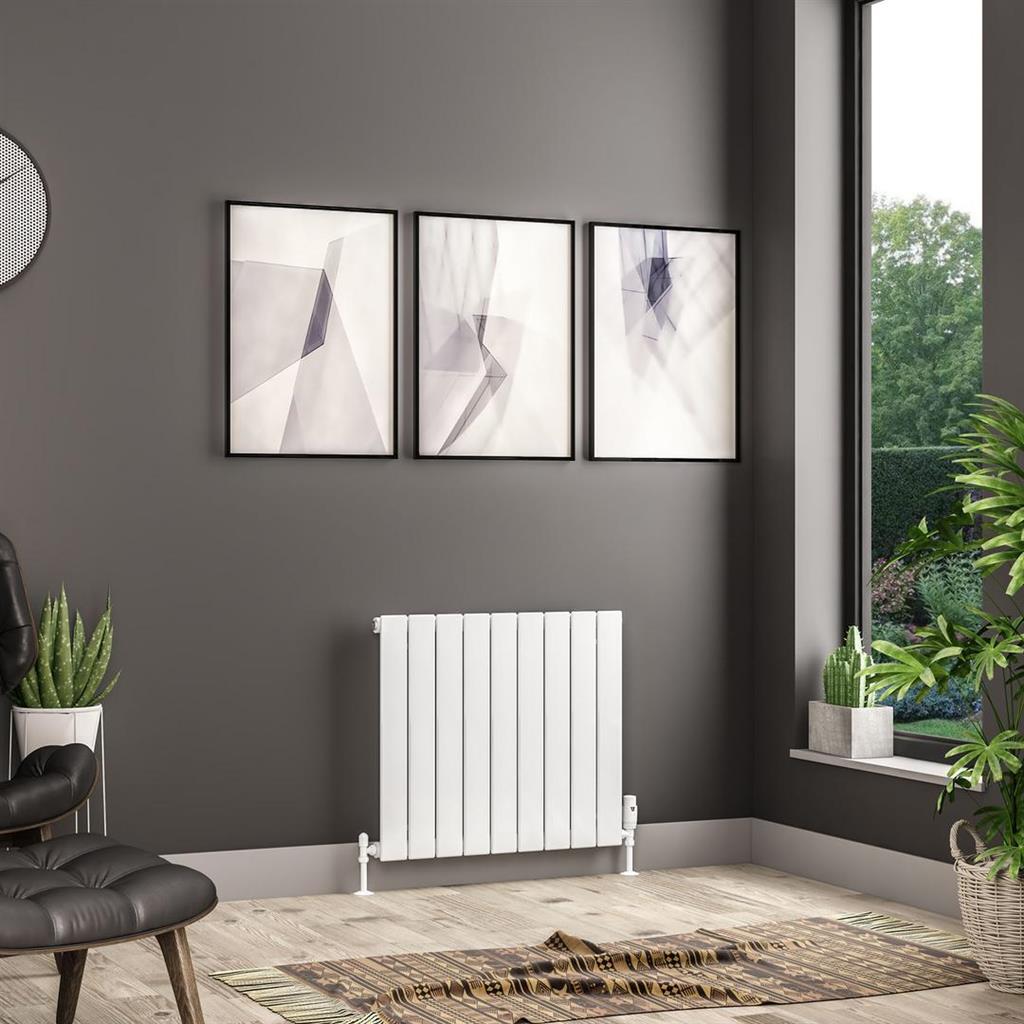 Addington II Radiator 600 x 670 Type10 Gloss White