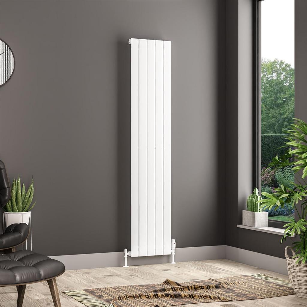 Addington II Radiator 1800 x 374 Type10 Gloss White