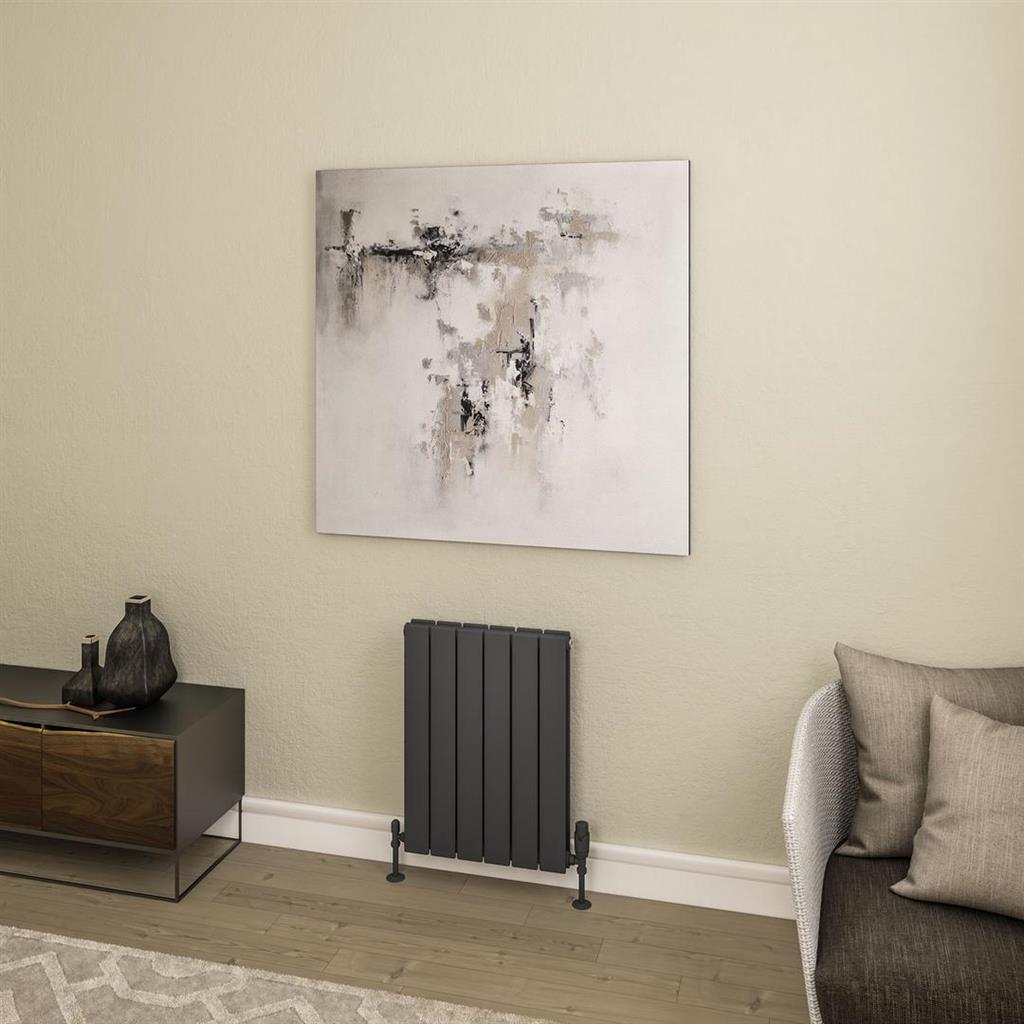 Addington II Radiator 600 x 448 Type20 Matt Anthracite