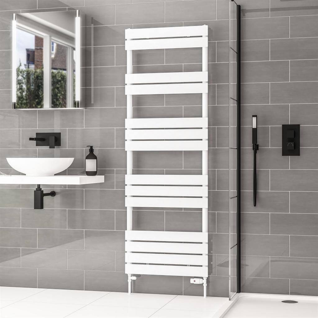 Addington II Towel Rail 1750 x 600 Type10 Gloss White
