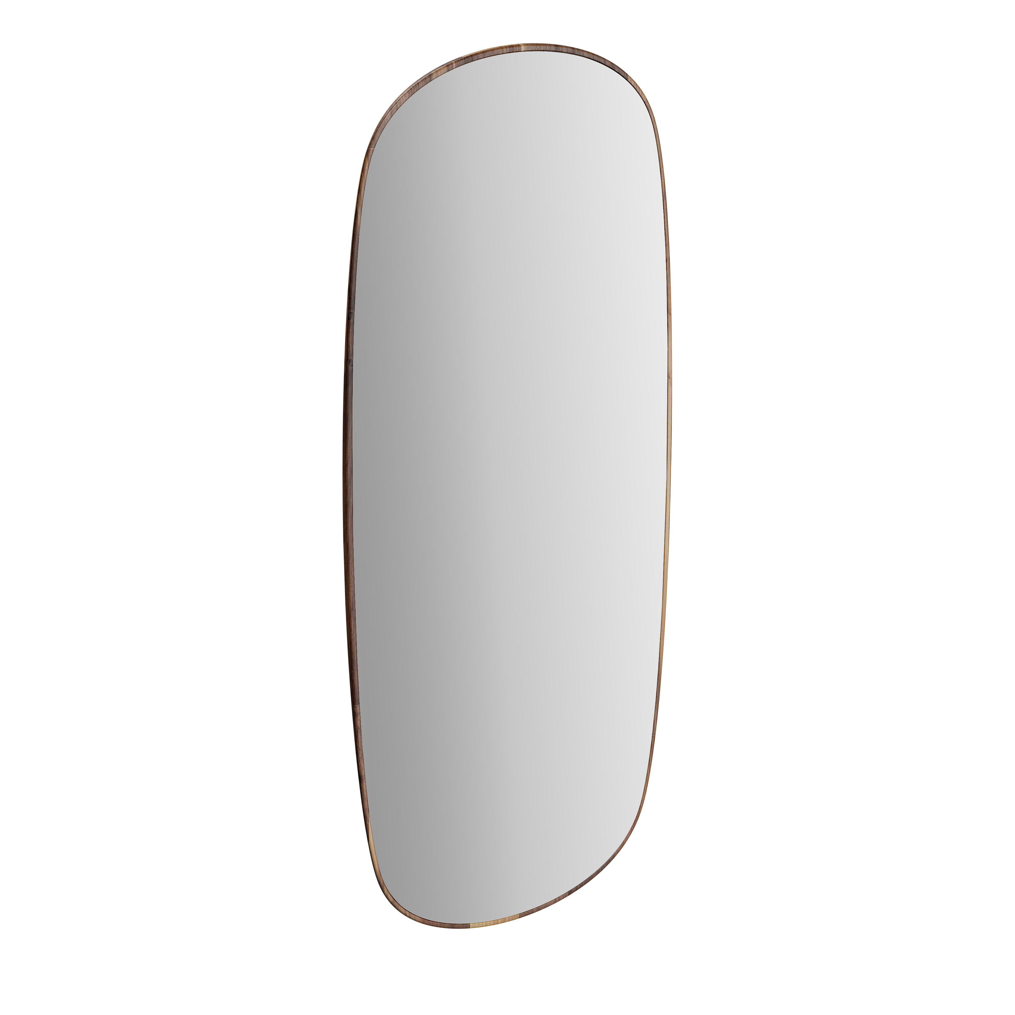 Plural Rotating Mirror - Dark Oak