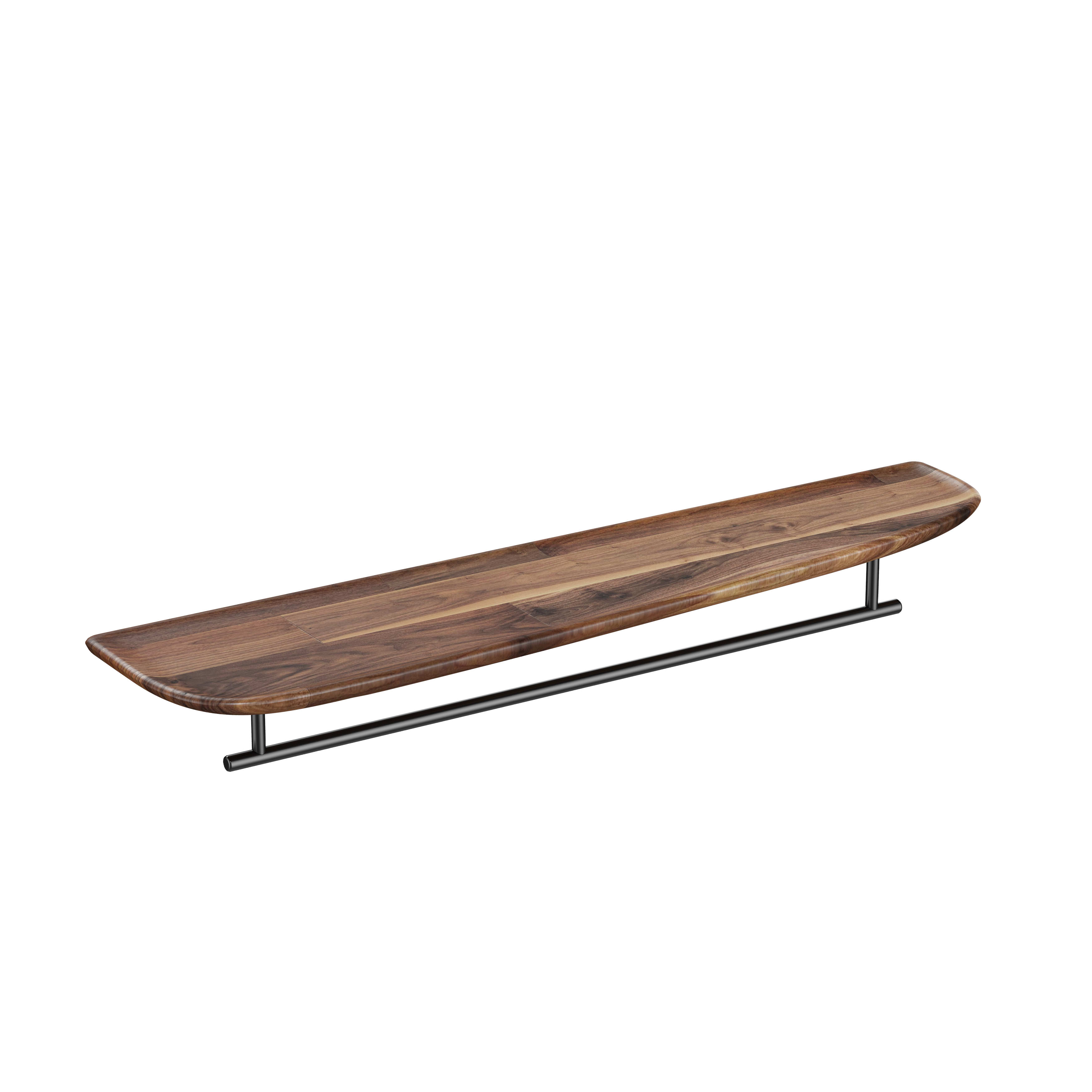 Plural Long Shelf - Dark Oak