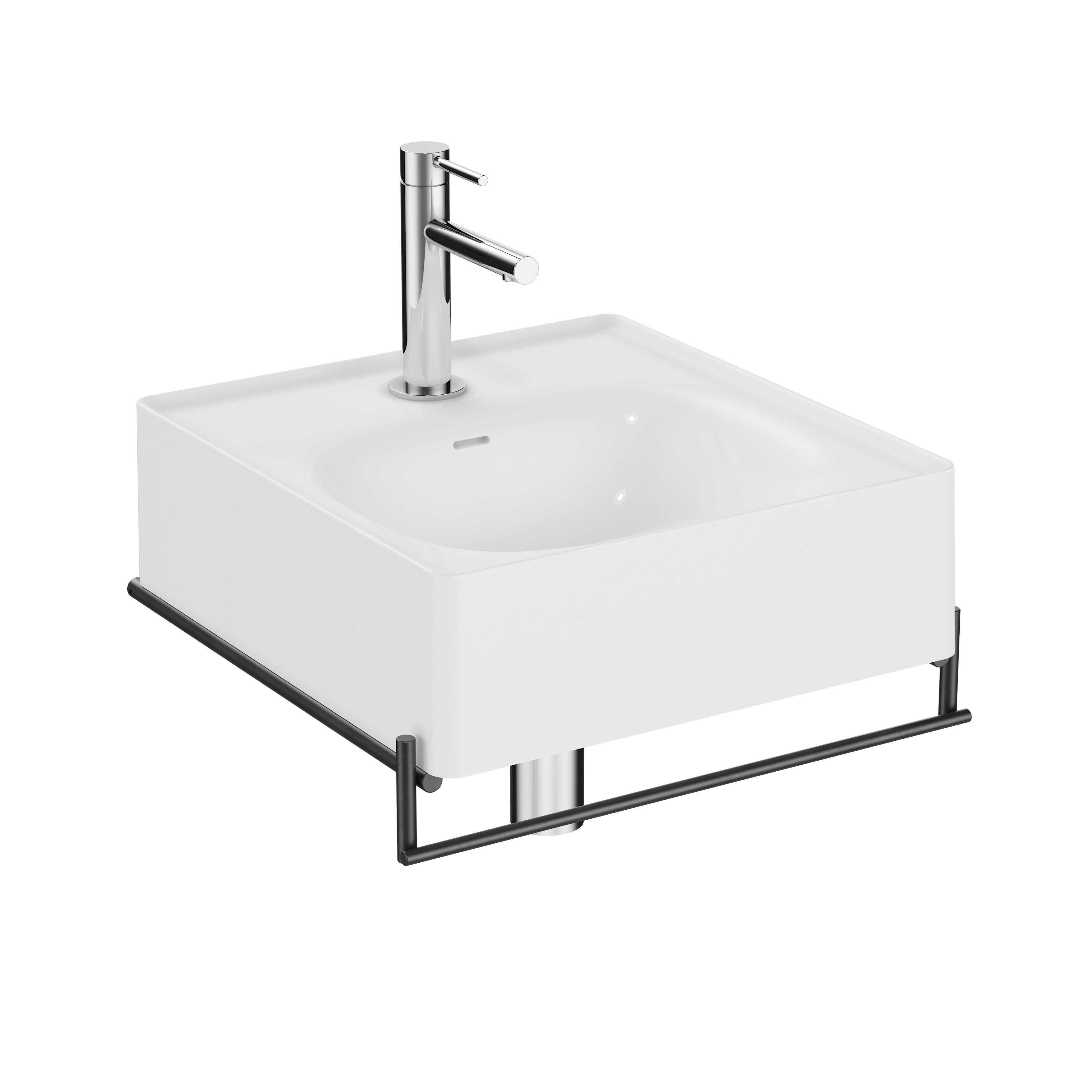 Equal Washbasin Unit - White