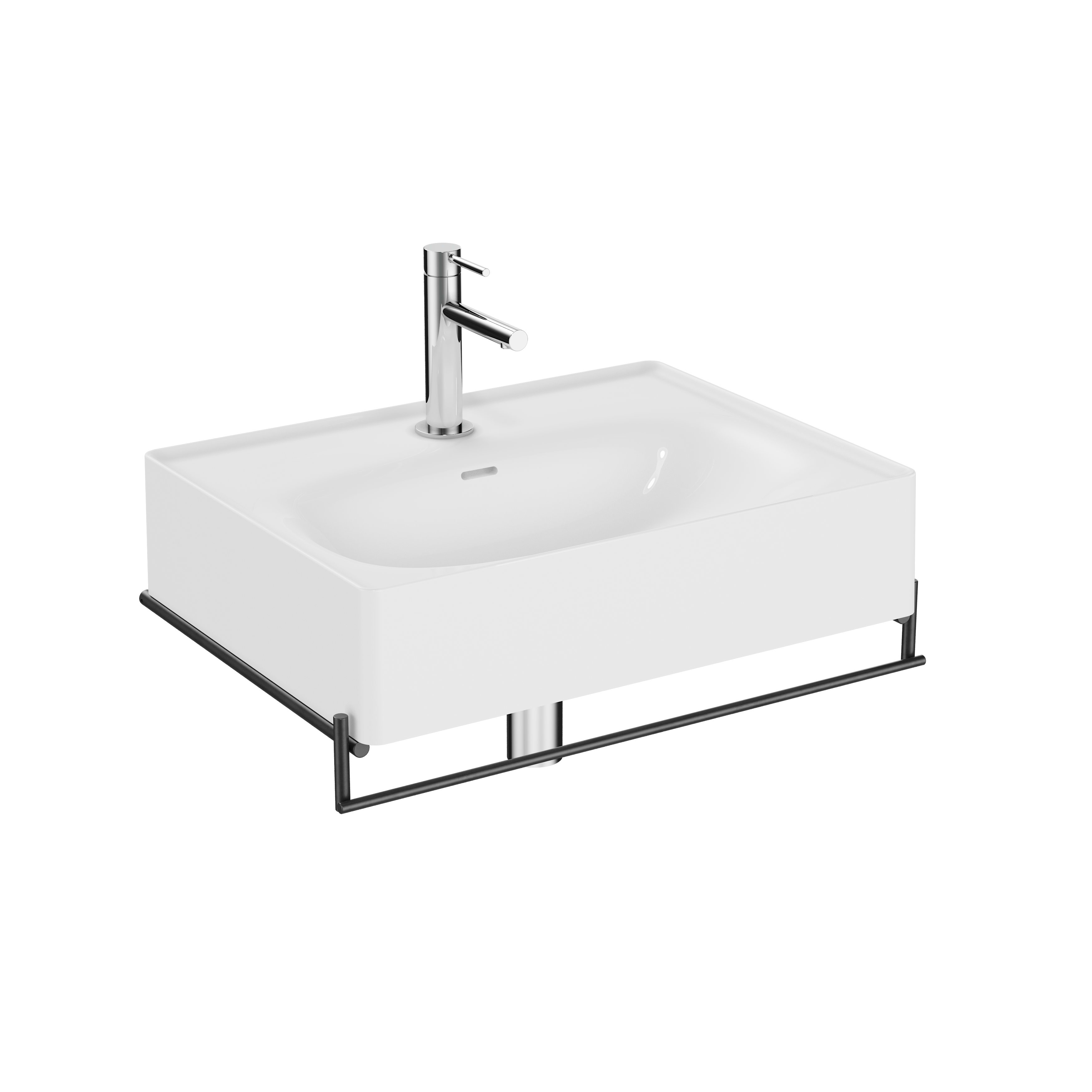 Equal Washbasin Unit - White