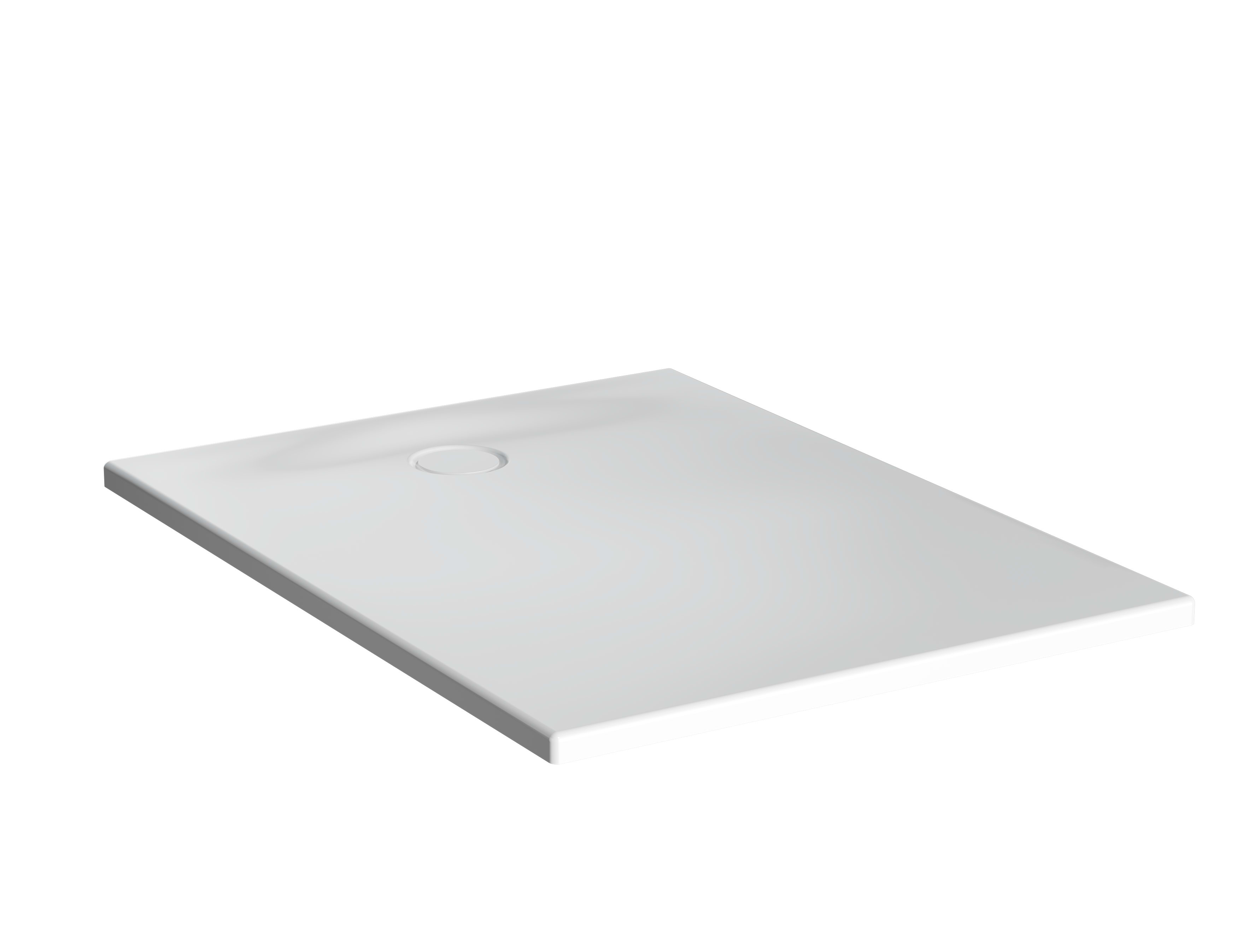 Leaf Rectangle Shower Tray - 120x90cm - White
