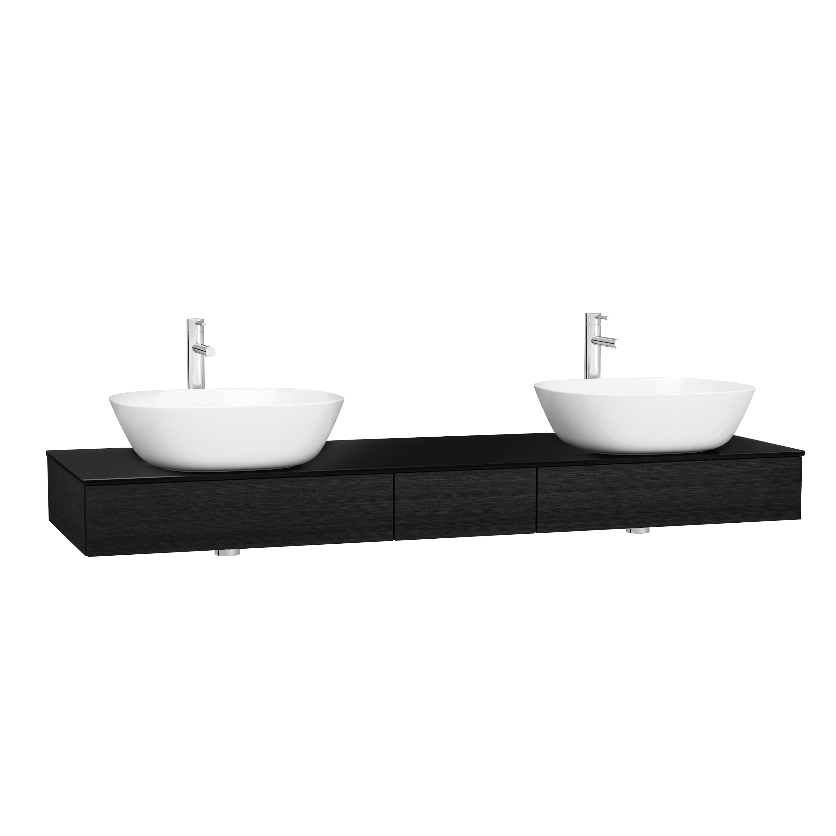Origin Countertop with drawer - Patterned Black Oak