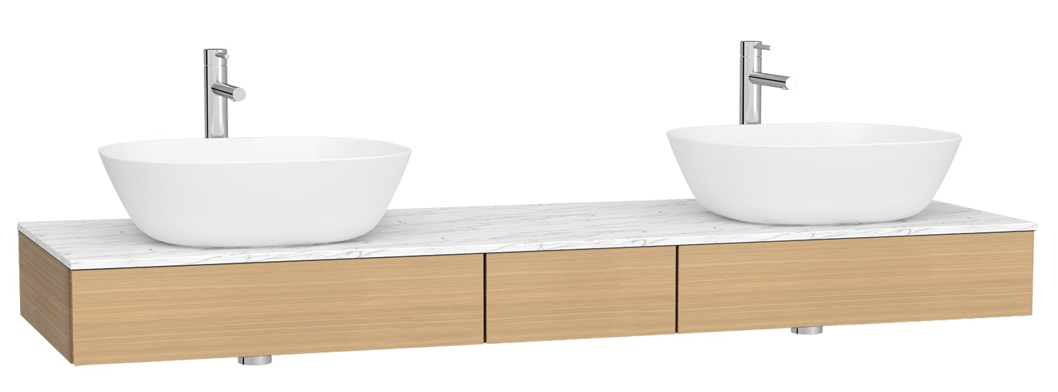 Origin Countertop with drawer - Flat Oak