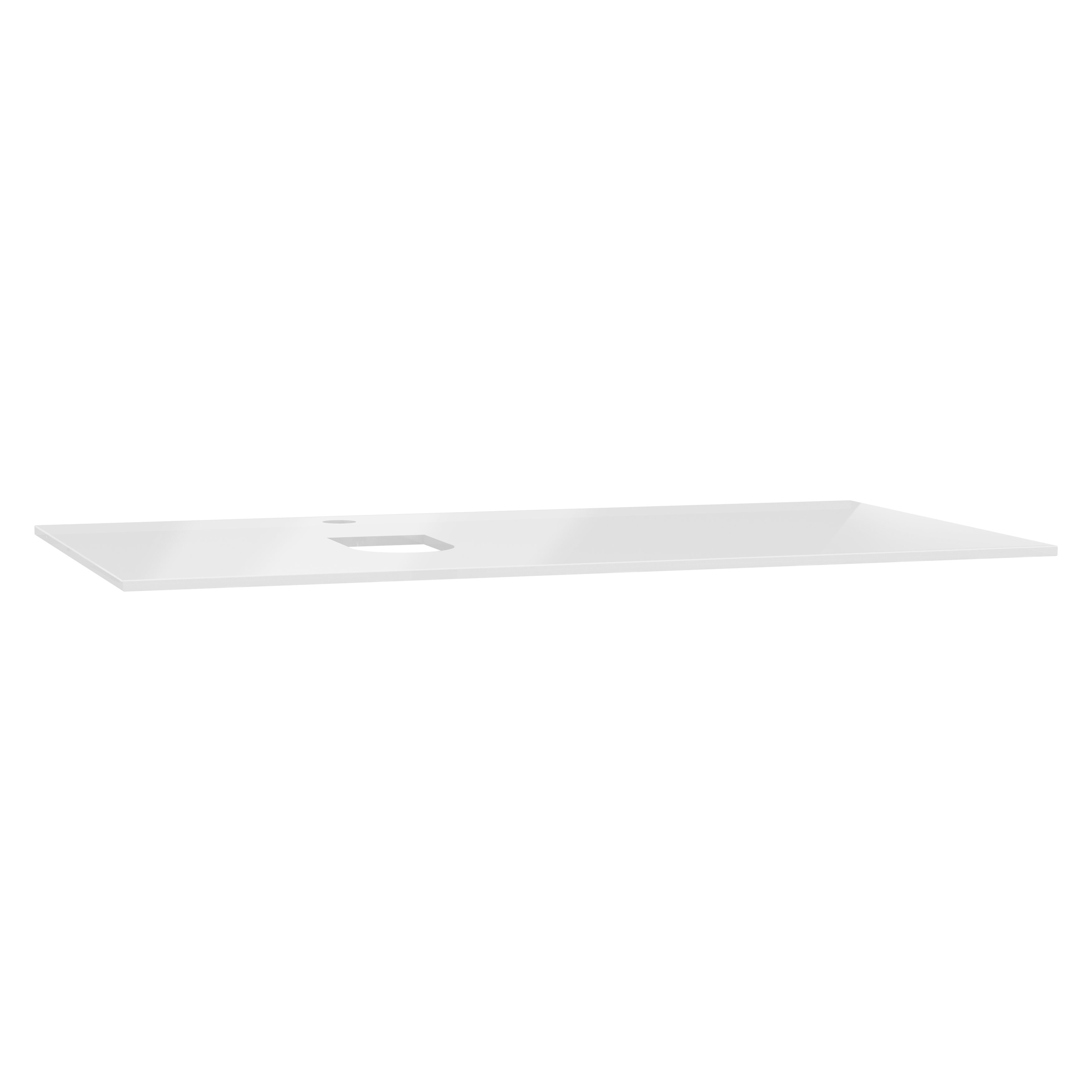 Origin Glass Countertop - White