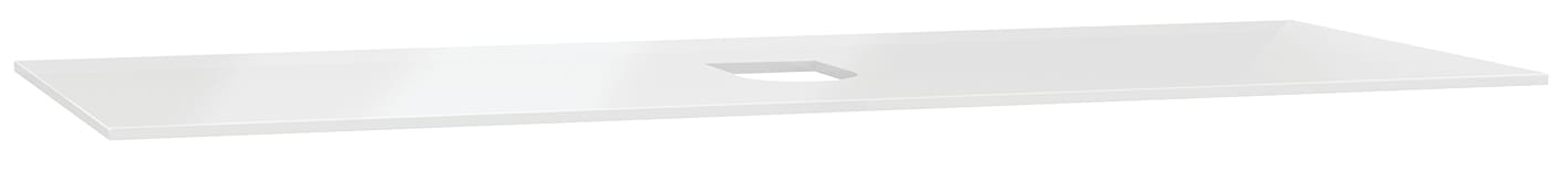 Origin Glass Countertop - White