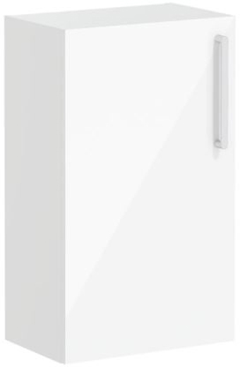 Vitra Root Flat Lower Unit Compact, 40cm, LHH High Gloss White
