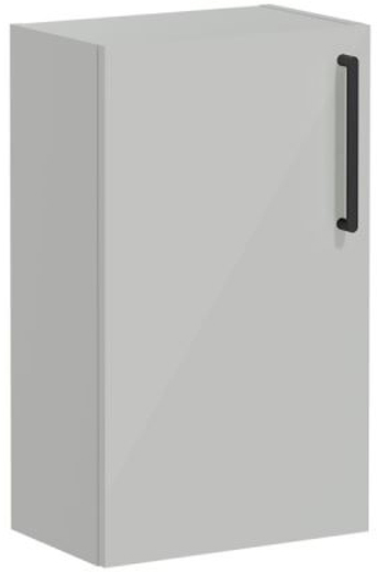 Vitra Root Flat Lower Unit Compact, 40cm, LHH High Gloss Pearl Grey