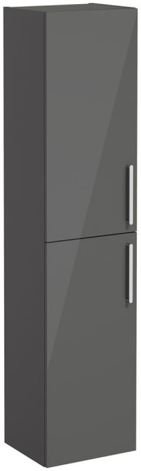 Vitra Root Flat Tall Unit , 40cm, LHH High Gloss Anthracite