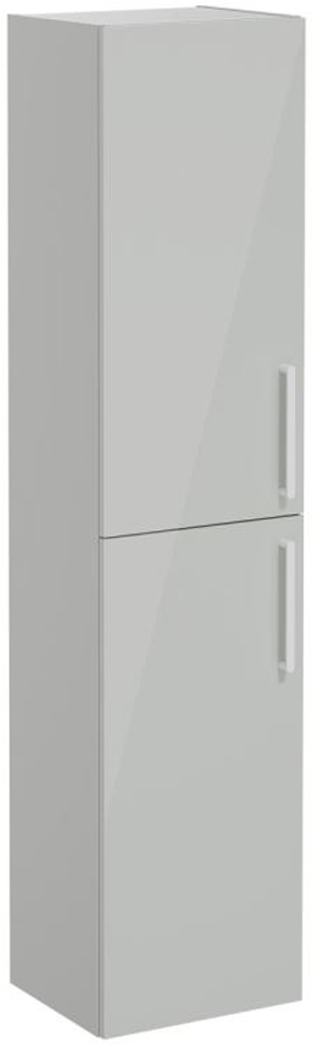 Vitra Root Flat Tall Unit , 40cm, LHH High Gloss Pearl Grey