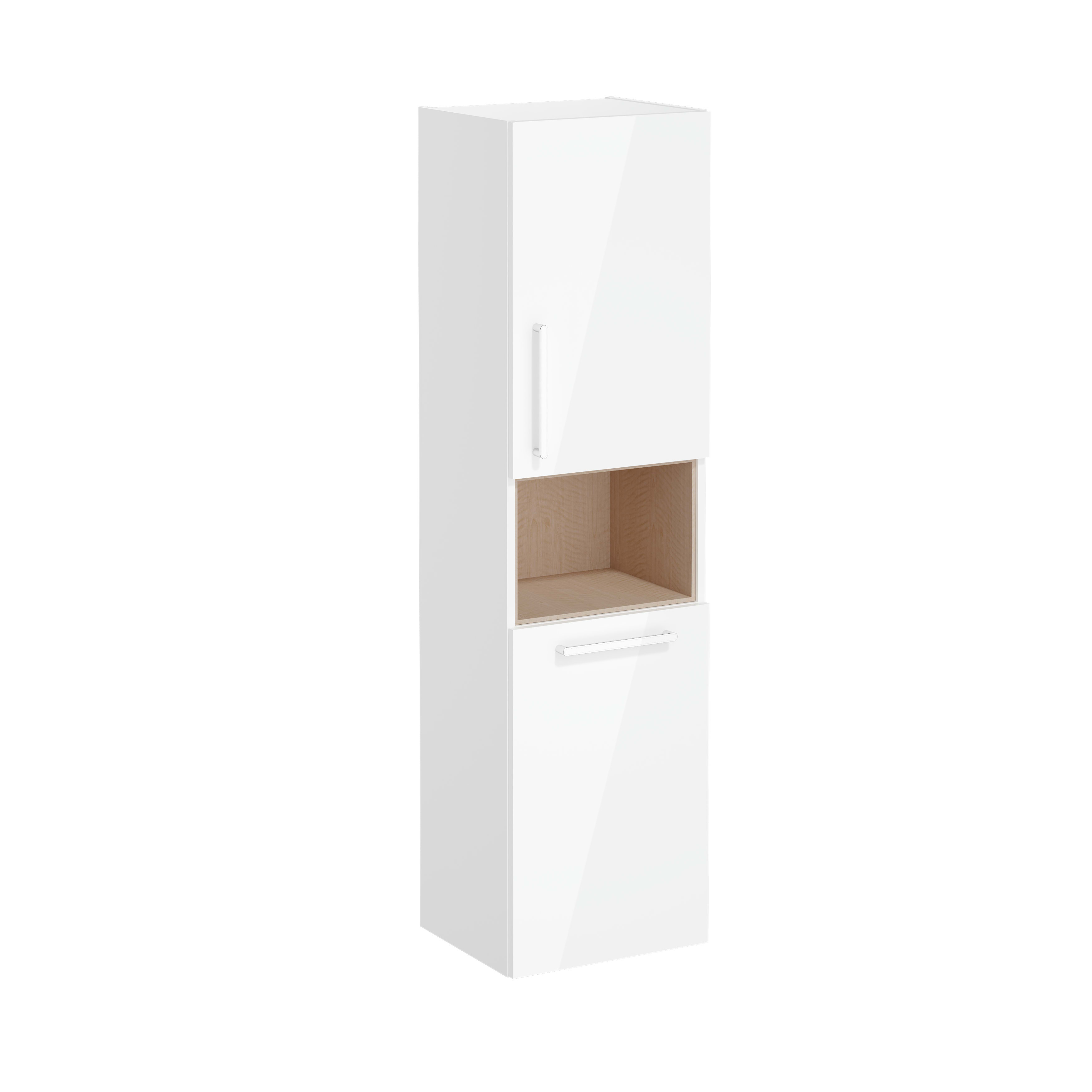 Root Flat Tall Unit - Glossy white