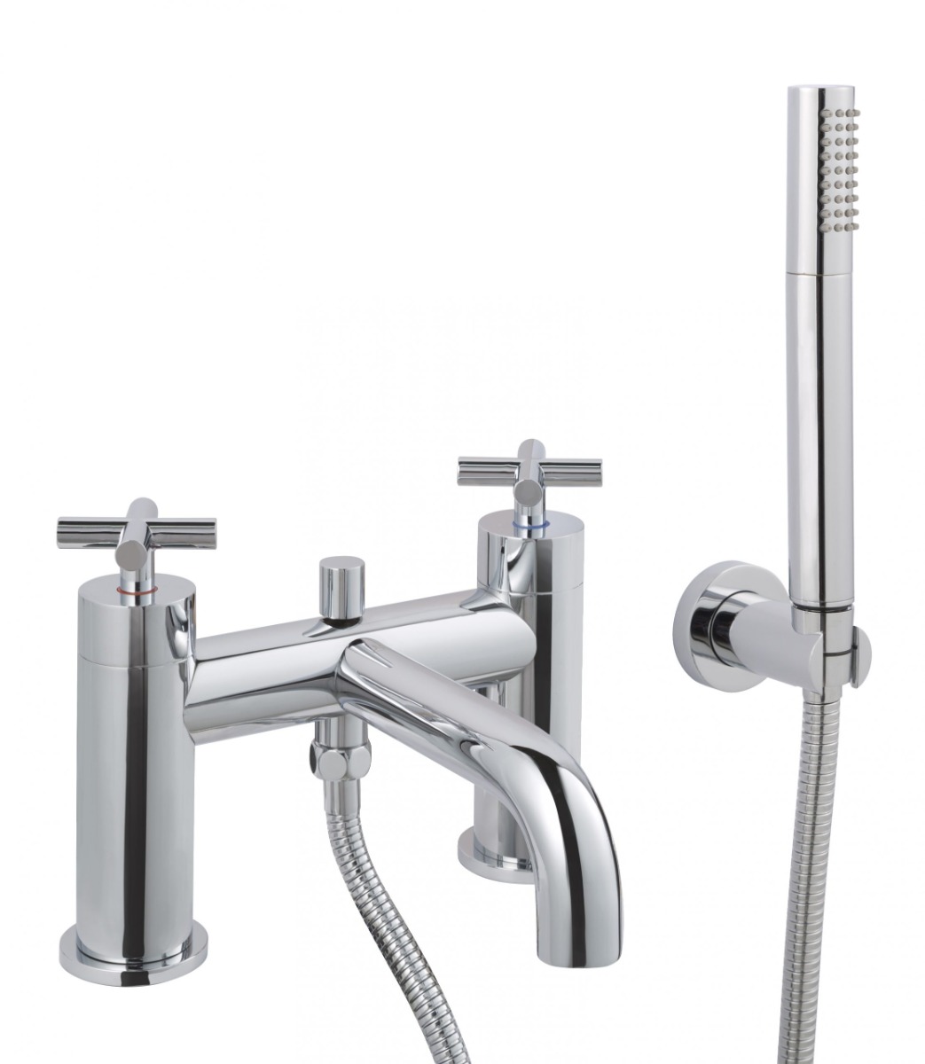 Solex deck mounted bath and shower mixer with a kit, MP 0.5