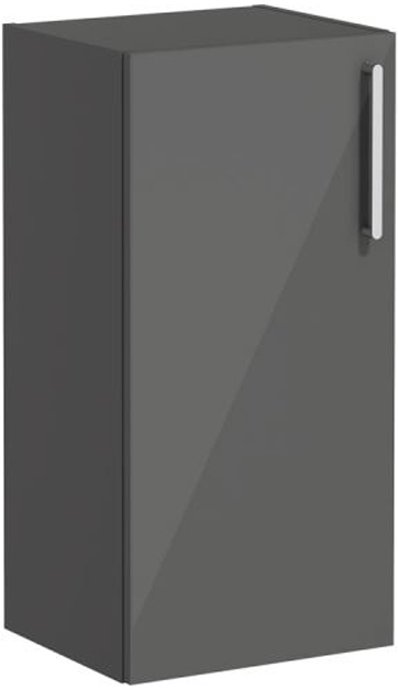 Vitra Root Flat Lower Unit 40cm LHH High Gloss Anthracite