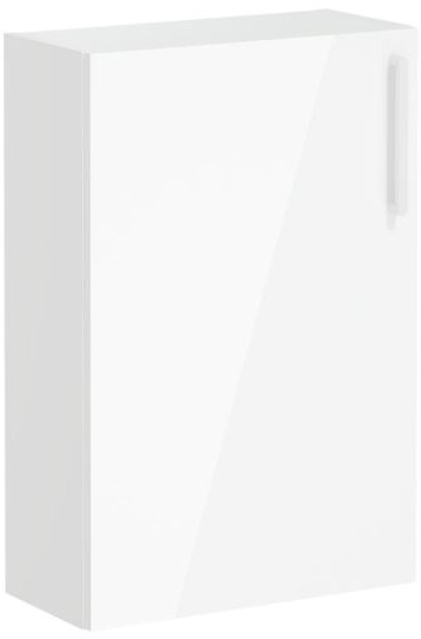Vitra Root Flat Lower Unit, compact, 55cm, LHH High Gloss White