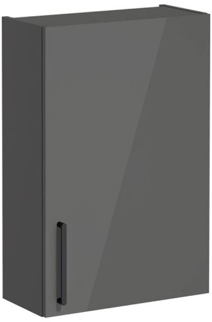 Vitra Root Flat Upper Unit, compact, 55cm, RHH High Gloss Anthracite