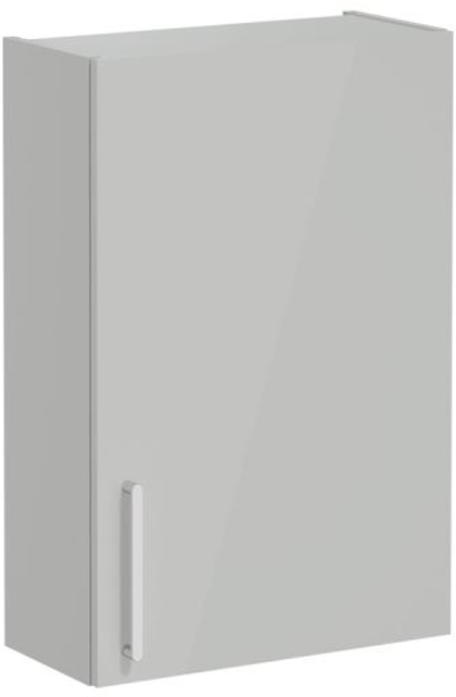 Vitra Root Flat Upper Unit, compact, 55cm, RHH High Gloss Pearl Grey