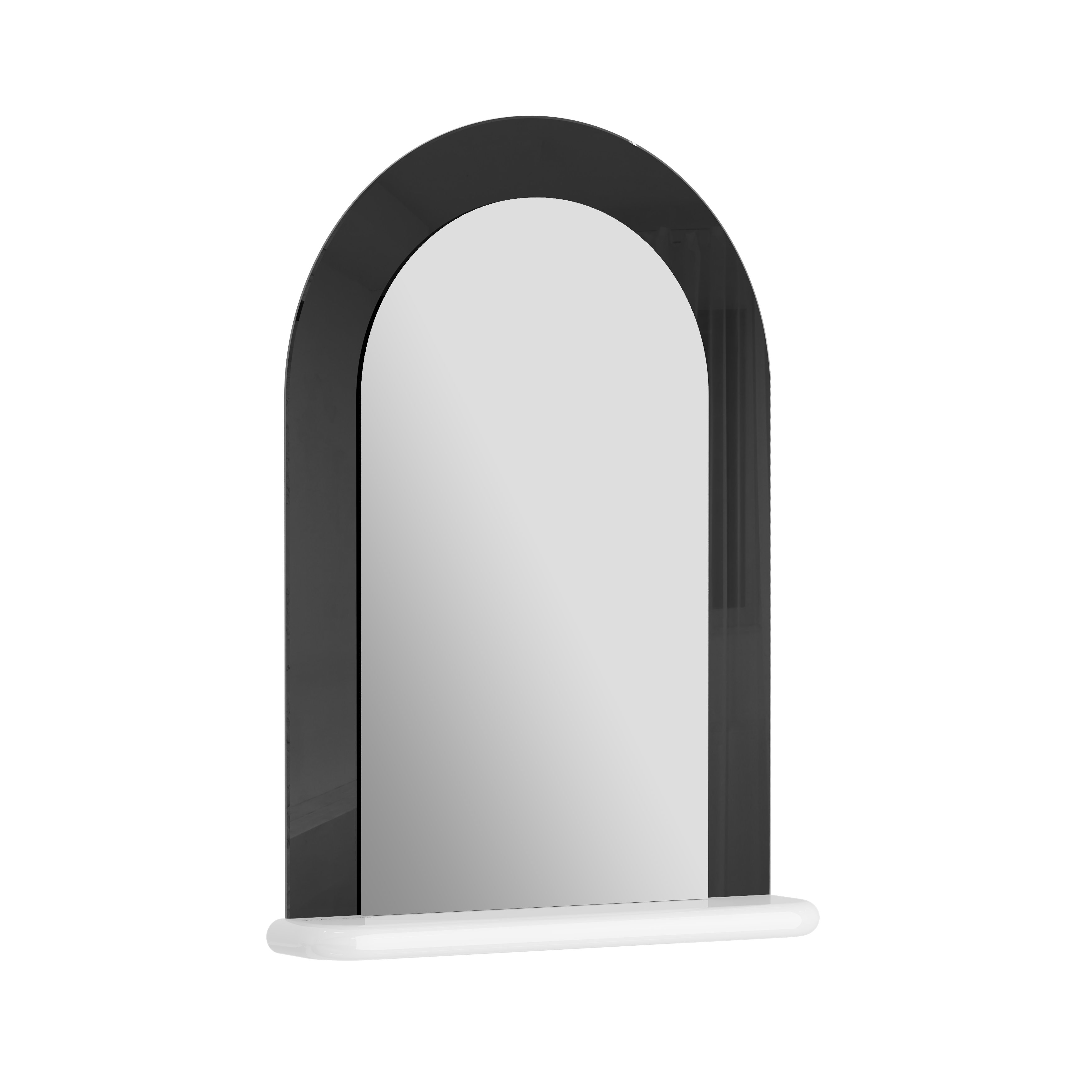 Liquid Two-Tone Mirror - Gloss Black