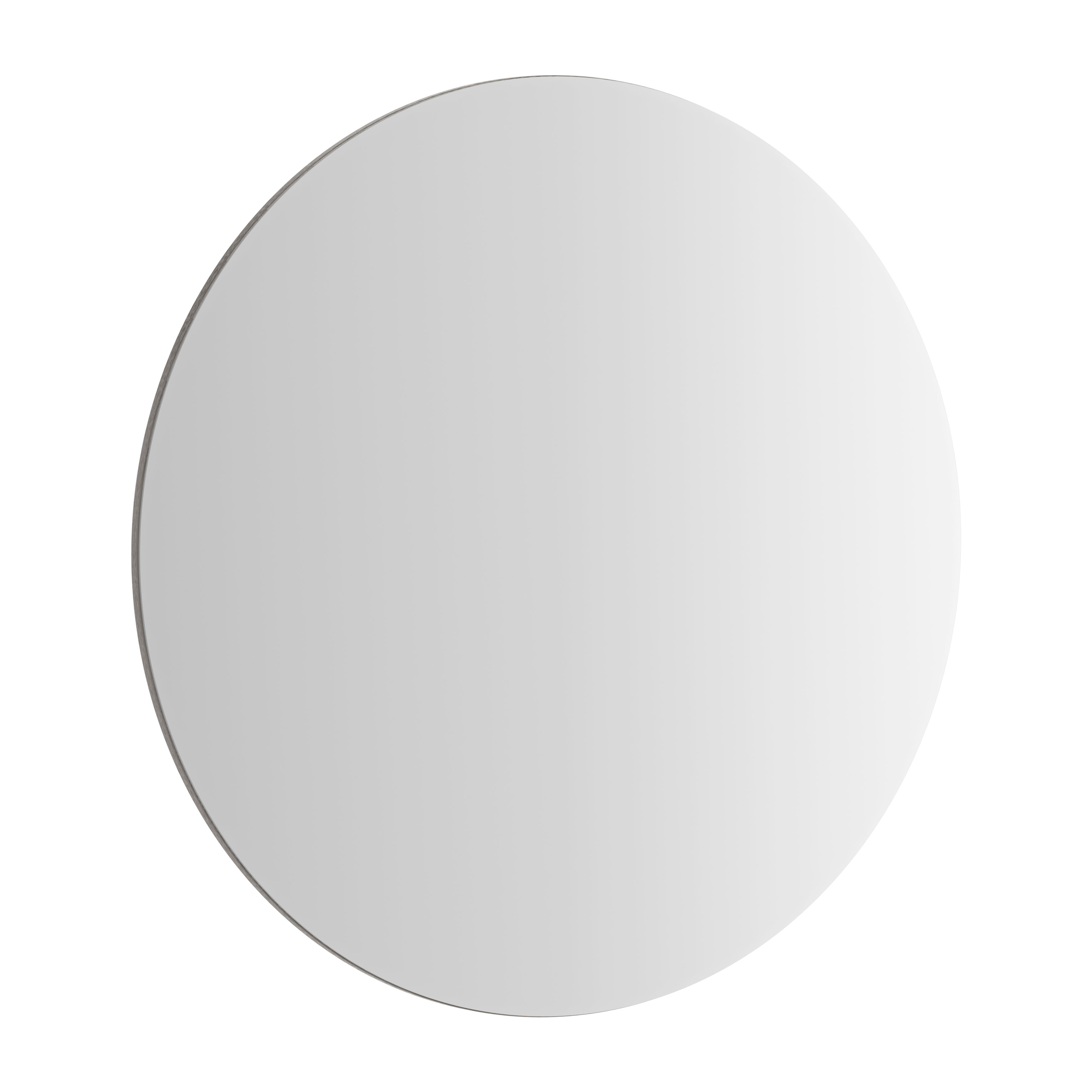 Base Mirror - Brushed Chrome