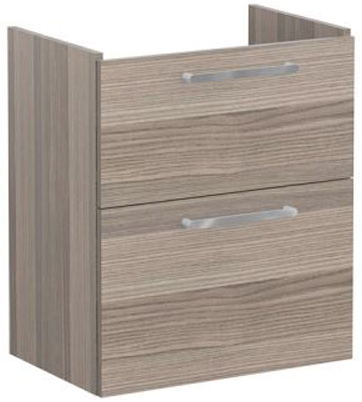 Vitra Root Flat Washbasin Unit with 2 drawers, compact, 60cm Cordoba