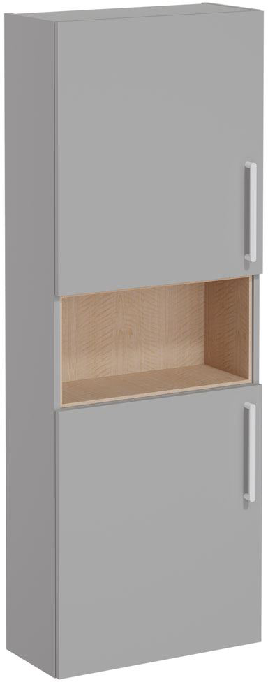 Vitra Root Flat Short unit, compact, 50cm, LHH Matt Rock Grey