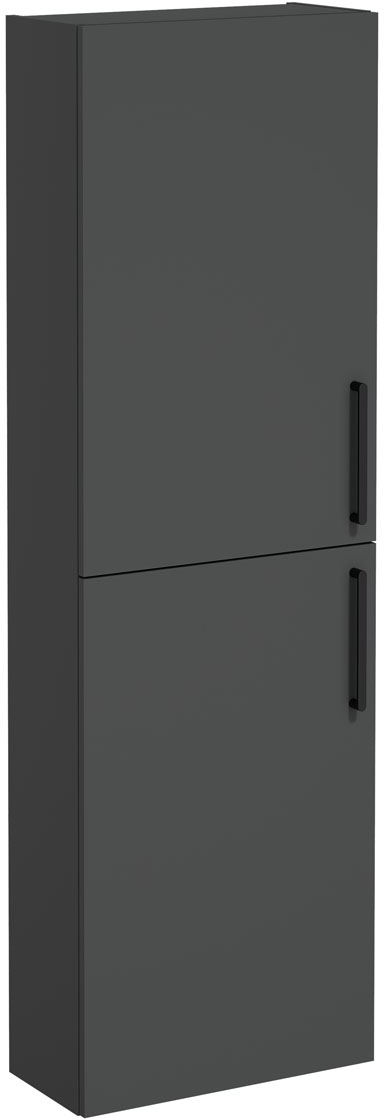 Vitra Root Flat Tall Compact, 50cm, LHH Matt Storm Grey