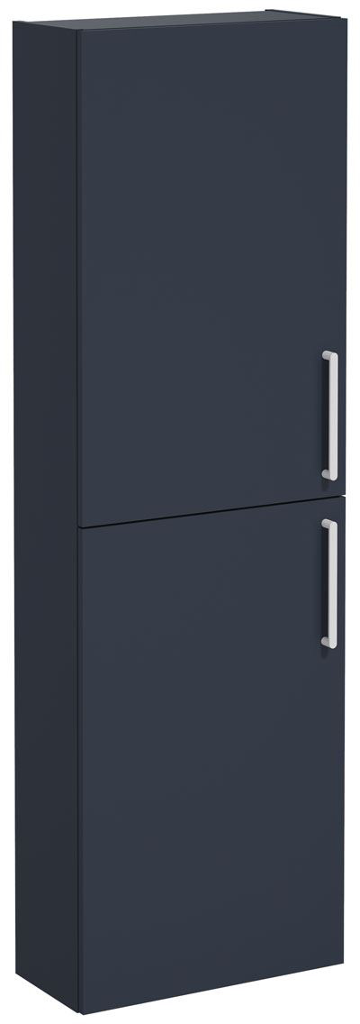 Vitra Root Flat Tall Compact, 50cm, LHH Matt Dark Blue