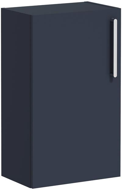 Vitra Root Flat Lower Unit Compact, 40cm, LHH Matt Dark Blue