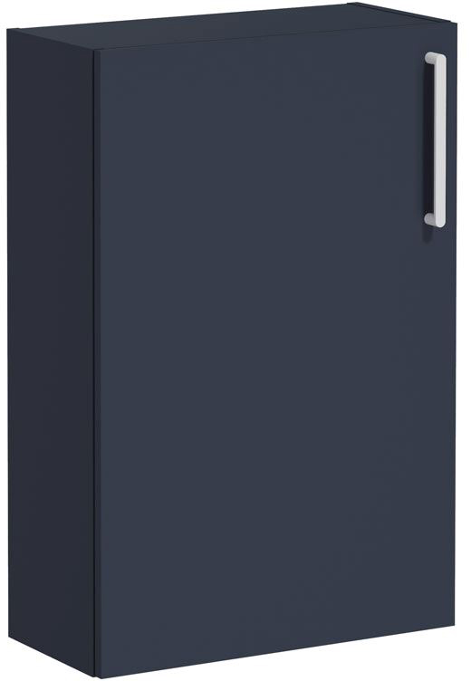 Vitra Root Flat Lower Unit, compact, 55cm, LHH Matt Dark Blue