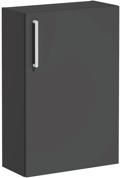 Vitra Root Flat Lower unit, compact, 55cm, RHH Matt Storm Grey