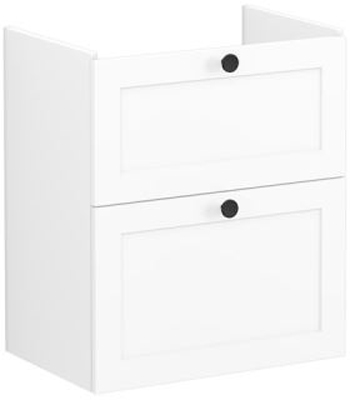 Vitra Root Classic Washbasin Unit 60cm Matt White