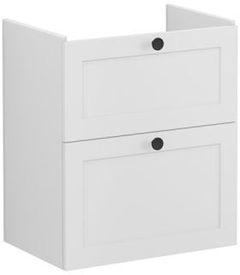 Vitra Root Classic Washbasin Unit 60cm Matt Light Grey