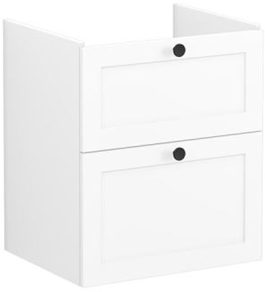 Vitra Root Classic Washbasin Unit 60cm Matt White