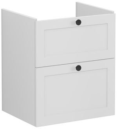 Vitra Root Classic Washbasin Unit 60cm Matt Light Grey