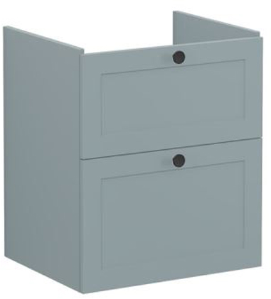 Vitra Root Classic Washbasin Unit 60cm Matt Fjord Green