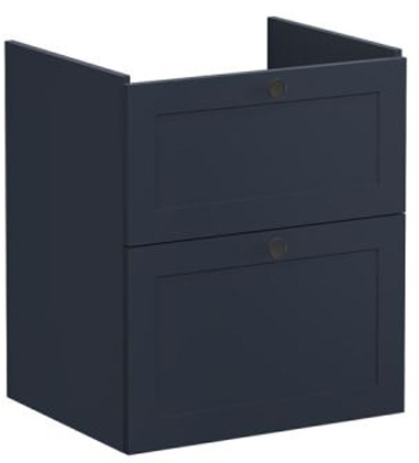 Vitra Root Classic Washbasin Unit 60cm Matt Dark Blue