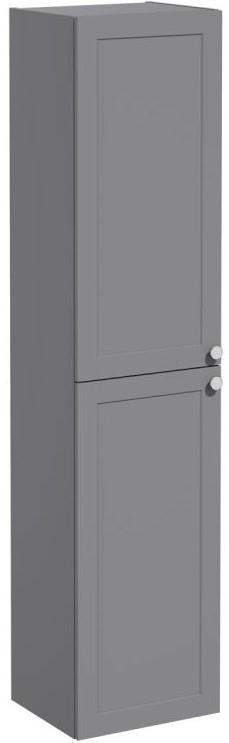 Root Classic Tall Unit Tall unit, left hand hinged, 40cm, Matt Grey