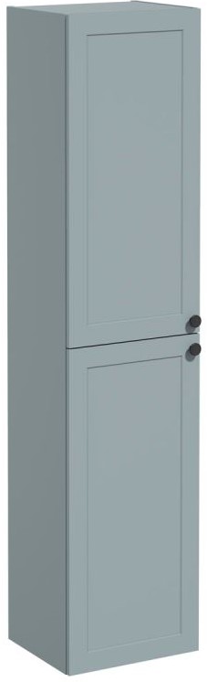 Root Classic Tall Unit Tall unit, left hand hinged, 40cm, Matt Fjord Green