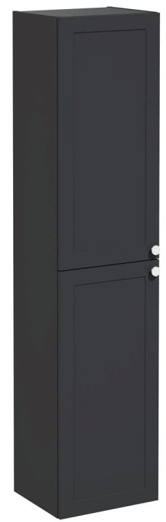 Root Classic Tall Unit Tall unit, left hand hinged, 40cm, Matt Graphite