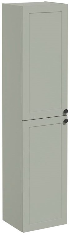 Root Classic Tall Unit Tall unit, left hand hinged, compact, 50cm, Matt Retro Green