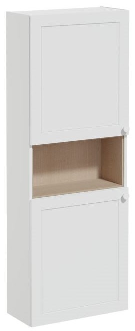 Root Classic Tall Unit Short unit, left hand hinged, compact, 50cm, Matt Light Grey