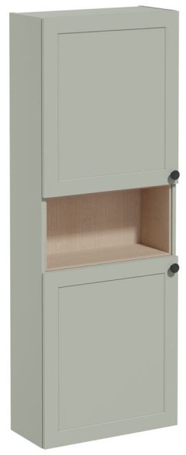 Root Classic Tall Unit Short unit, left hand hinged, compact, 50cm, Matt Retro Green