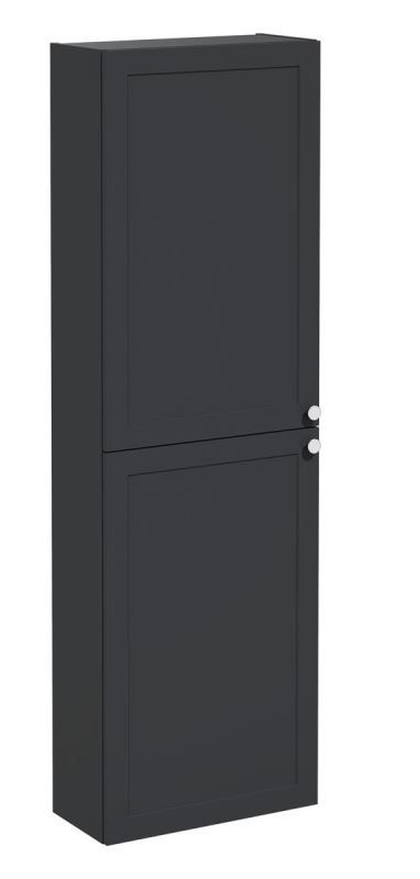 Root Classic Tall Unit Tall unit, left hand hinged, compact, 50cm, Matt Graphite
