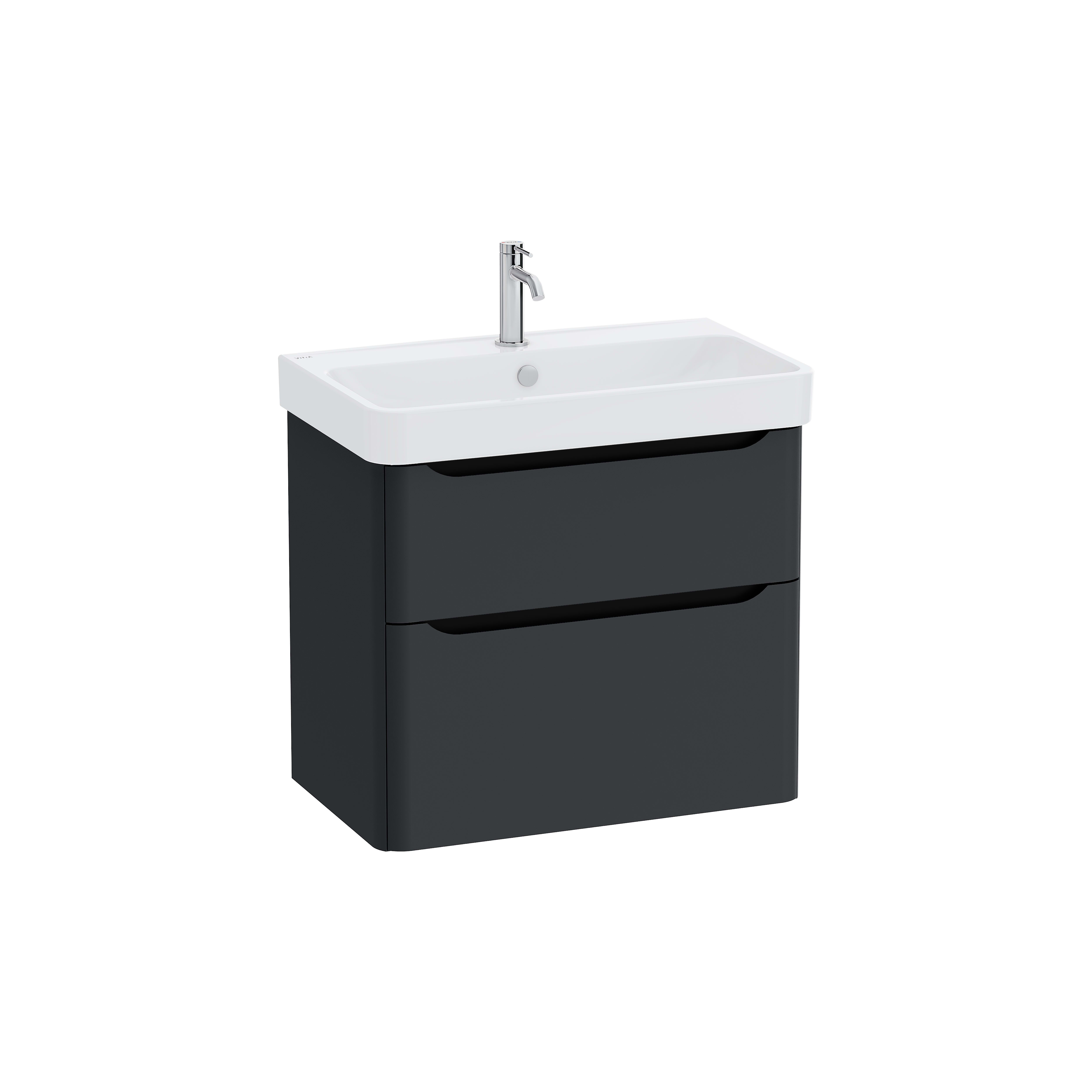 Sareta Round Wall-hung Washbasin Unit – 80 cm