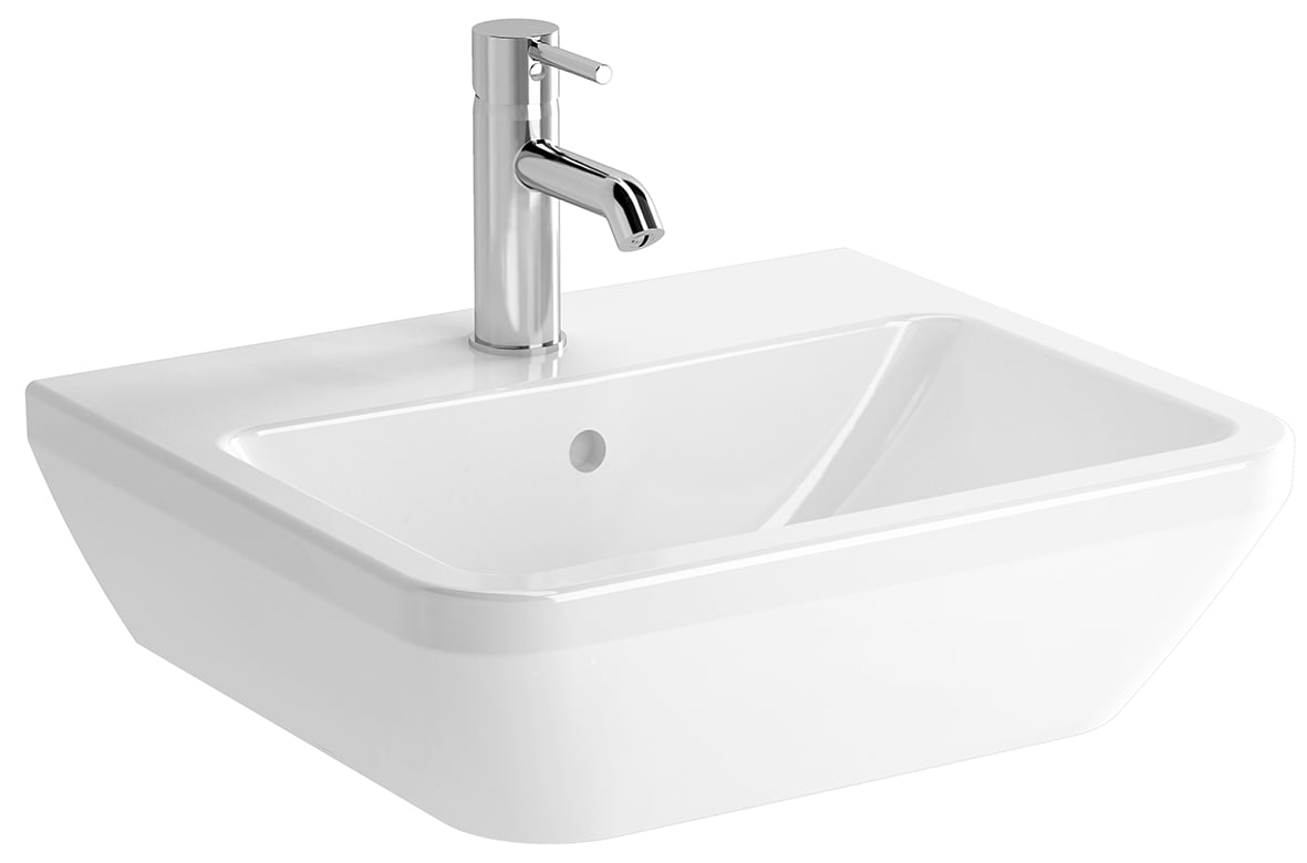 Integra Square Washbasin - 50cm - White